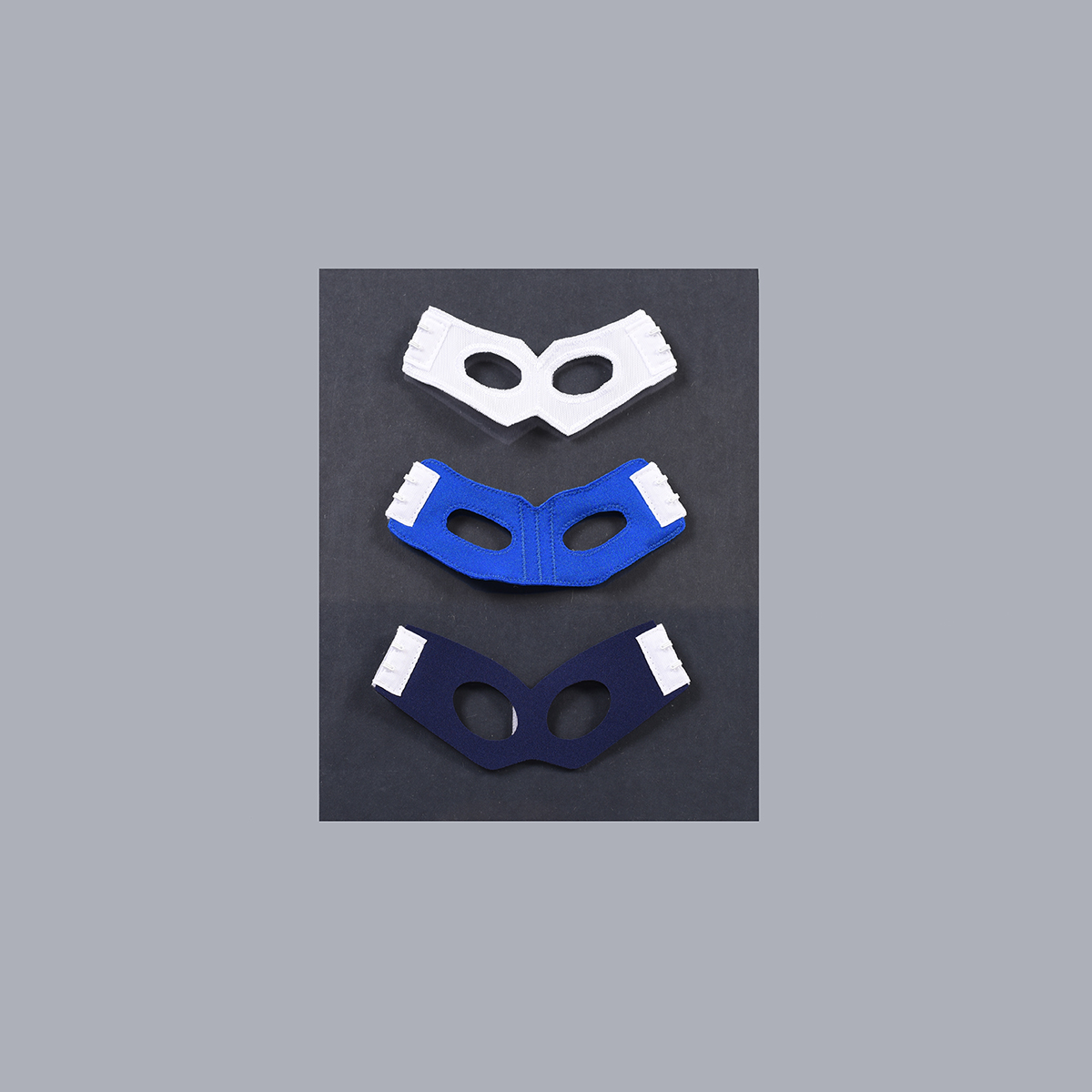 3 Rat Jackets: Standard Mesh, Blue Spandex, Neoprene